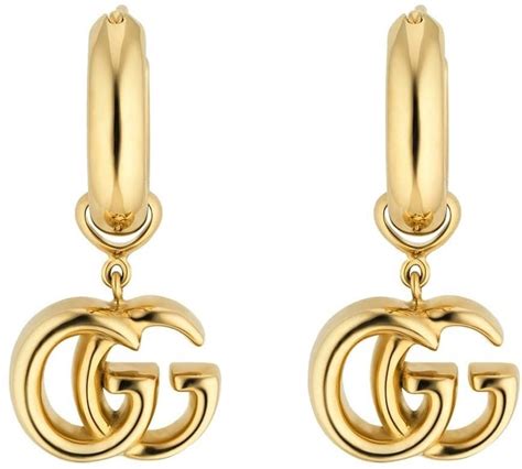 Gucci gold jewellery earrings